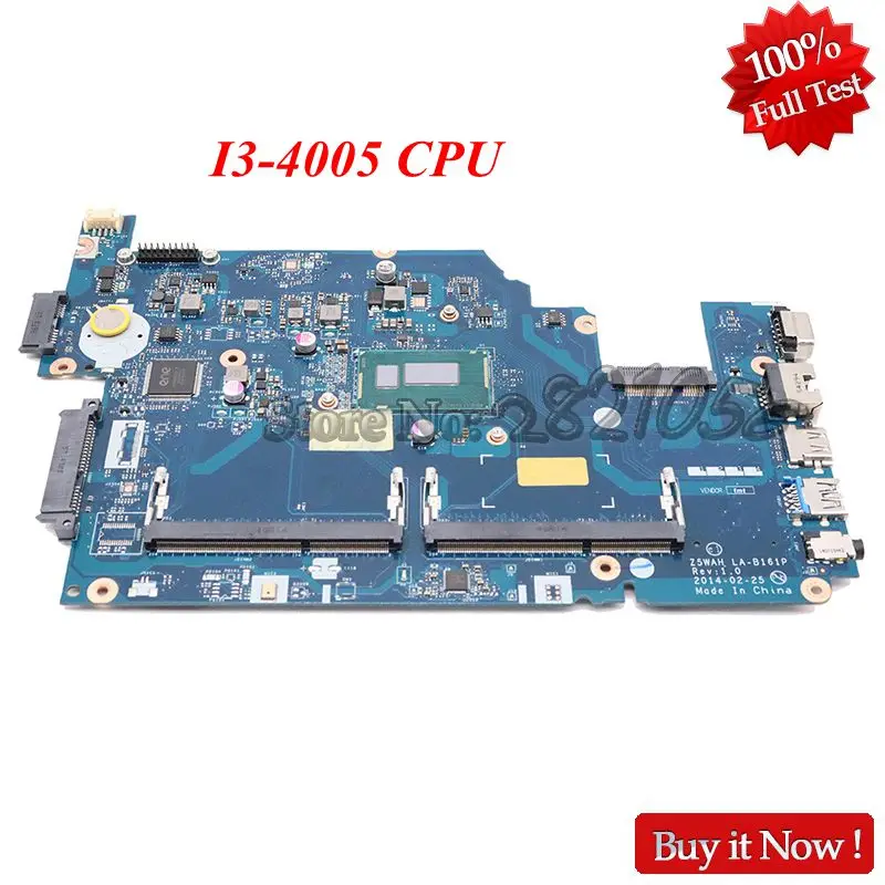 Материнская плата NOKOTION Z5WAH для ноутбука Acer aspire LA B161P REV 1 0 NBV9M11001 NB.V9M11.001|laptop