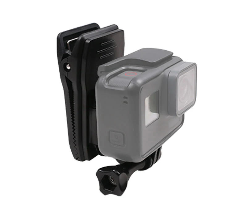 360 градусов вращения зажим рюкзак шляпа зажим с J крюк крепление для Gopro Hero 7 6 5 4 3+ SJCAM SJ4000 Xiaomi Yi 4K sony