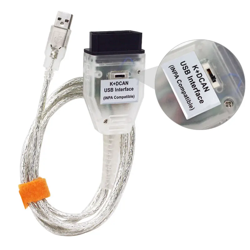 Для BMW INPA K + DCAN с переключателем FT232RL UBS OBD2 интерфейс для сканер переключатель USB