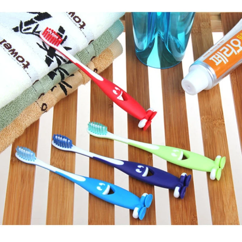 3 шт. детская ложка из мягкого с мягкой щетиной Зубная щётка Супер горячая