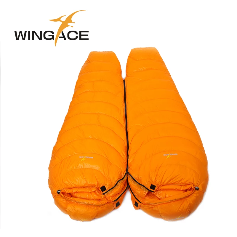 WINGACE Fill 600G сверхлегкий спальный мешок для взрослых Водонепроницаемый 3 сезона