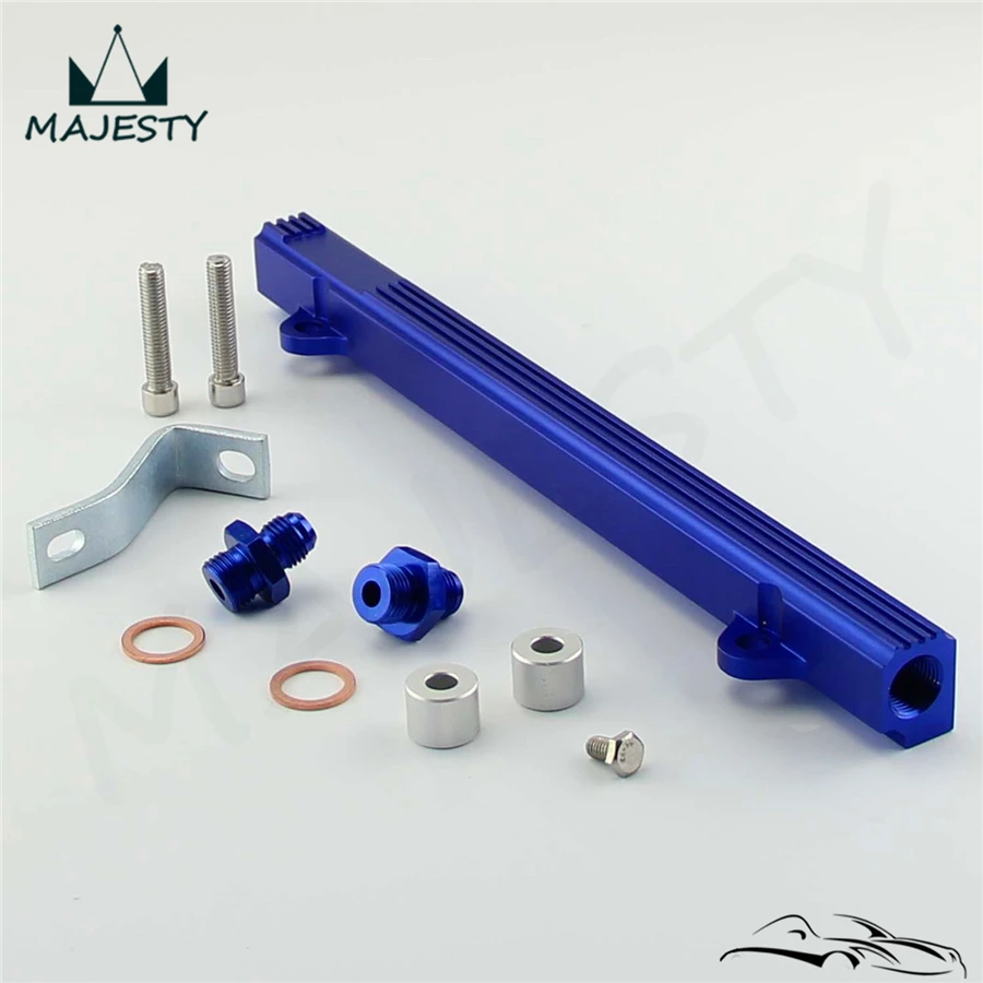 Синий топливный инжектор с высоким потоком для Lancer Evolution EVO 7 8 9 4G63 01 05|fuel rail|injector