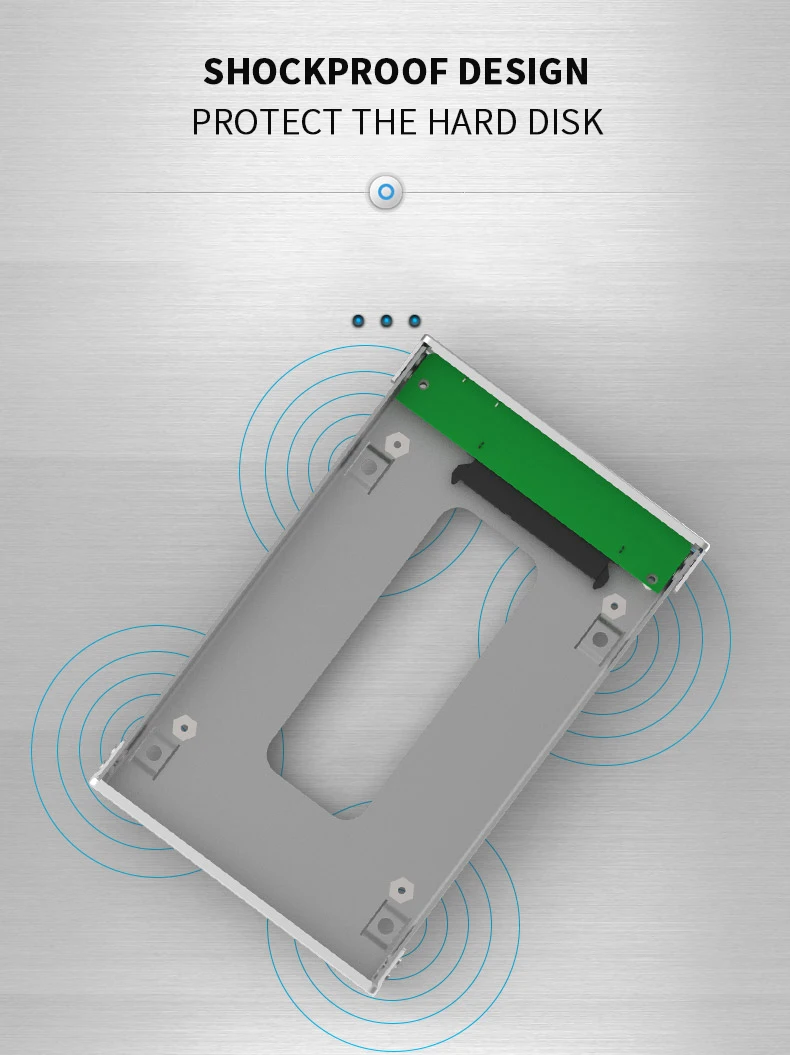 Blueendless чехол для жесткого диска 2,5 'Sata для USB 3,1 type C для USB алюминиевый корпус для жесткого диска для ноутбука