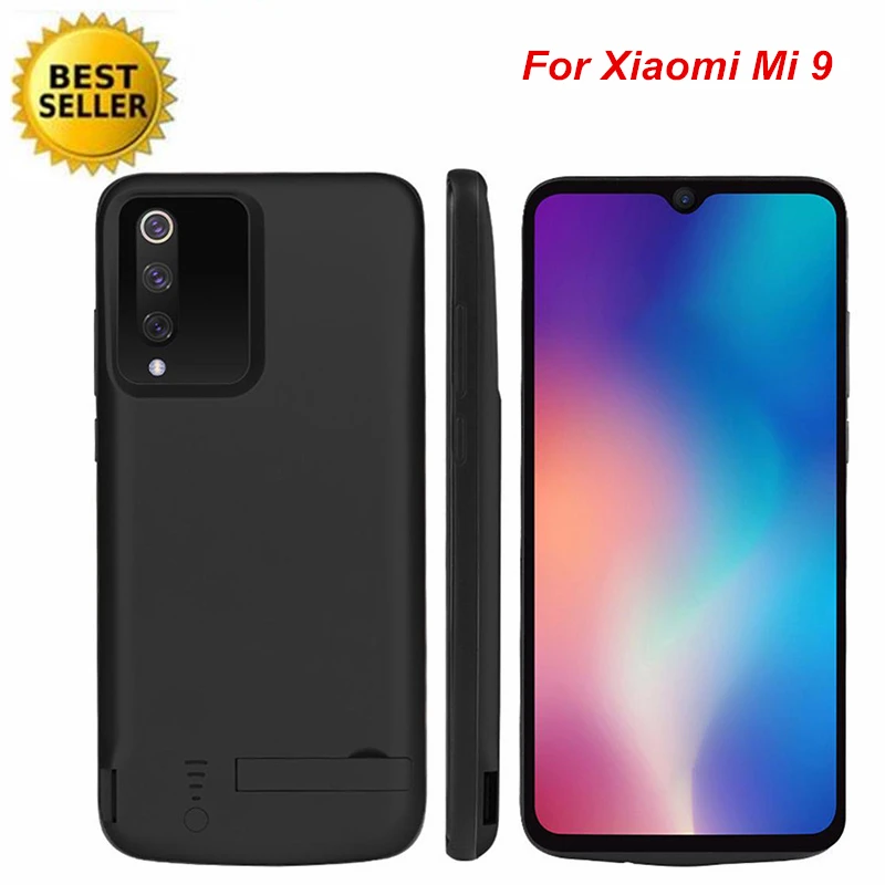 Для Xiaomi Mi 9 чехол для аккумулятора 5000 мАч умный резервный чехол для зарядного устройства чехол блок питания для Xiaomi Mi 9 чехол для аккумулятора