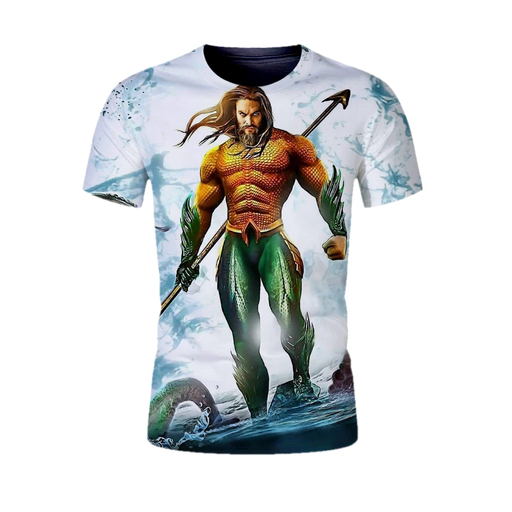 Aquaman футболка мужская с коротким рукавом Stan Lee Wo мужские футболки Мужская