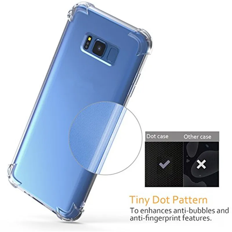 Snzvok Роскошная прозрачный силикон TPU чехол для Samsung Galaxy S8 плюс S7 A3 A5 A7 J3 J5 J7 2017 мягкий