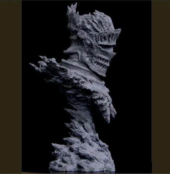 1/8 150 мм Смола Бюст строительный комплект пламя Охотник|resin bust|bust resinhunter hunter |