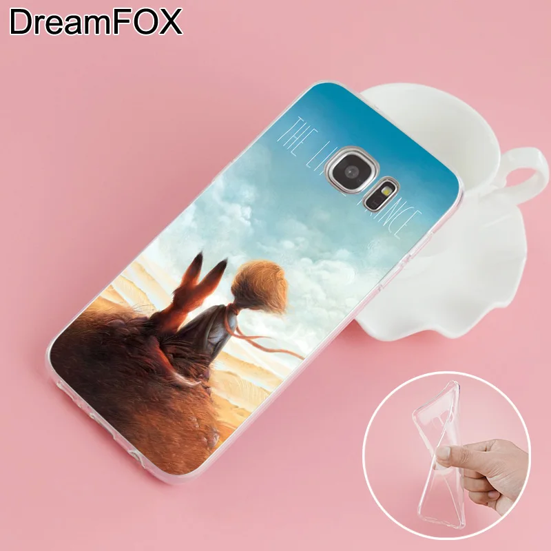 DREAMFOX L260 Little The Fox Мягкий силиконовый чехол из ТПУ для Samsung Galaxy S5 S6 S7 S8 S9 S10 5G S10E Lite Edge