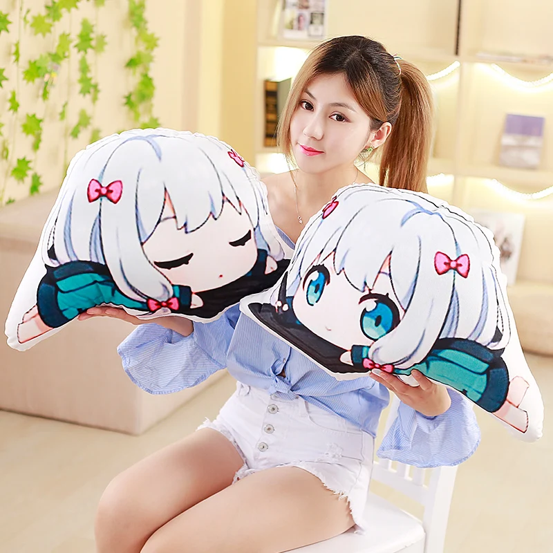 Аниме эроманга сенсей реквизит для косплея Izumi Sagiri подушка сна Dakimakura 50 см * 40