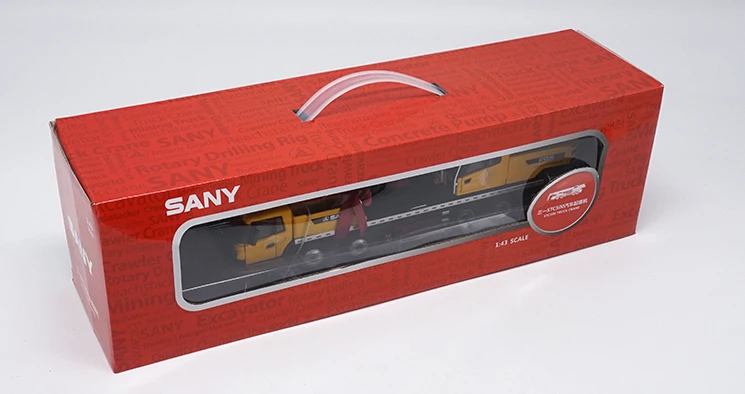 1/43 SANY STC500 автокран Литой Грузовик модель автомобиля восстановления для Adut Coletion подарки оригинальная коробка