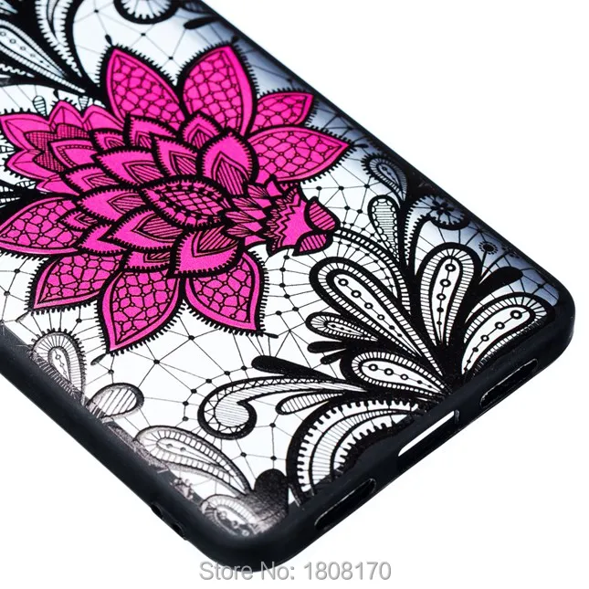 Чехол из ТПУ C Ku Lotus Flower Mandala Datura для Redmi 4A 4X 5 Plus 5A 6 6Pro NOTE3 NOTE4 NOTE S2 кружевной чехол