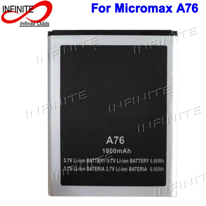 

For Micromax A76 Battery High Quality 1800mAh Accumulator