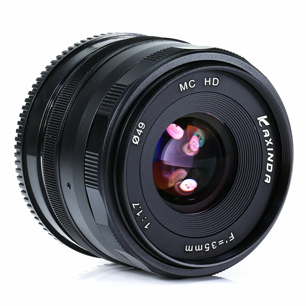 Большая диафрагма 35 мм F1.7 ручной объектив для Sony NEX3N NEX5T NEX6 NEX7 NEX F3 a3000 a5000 a5100 a6000