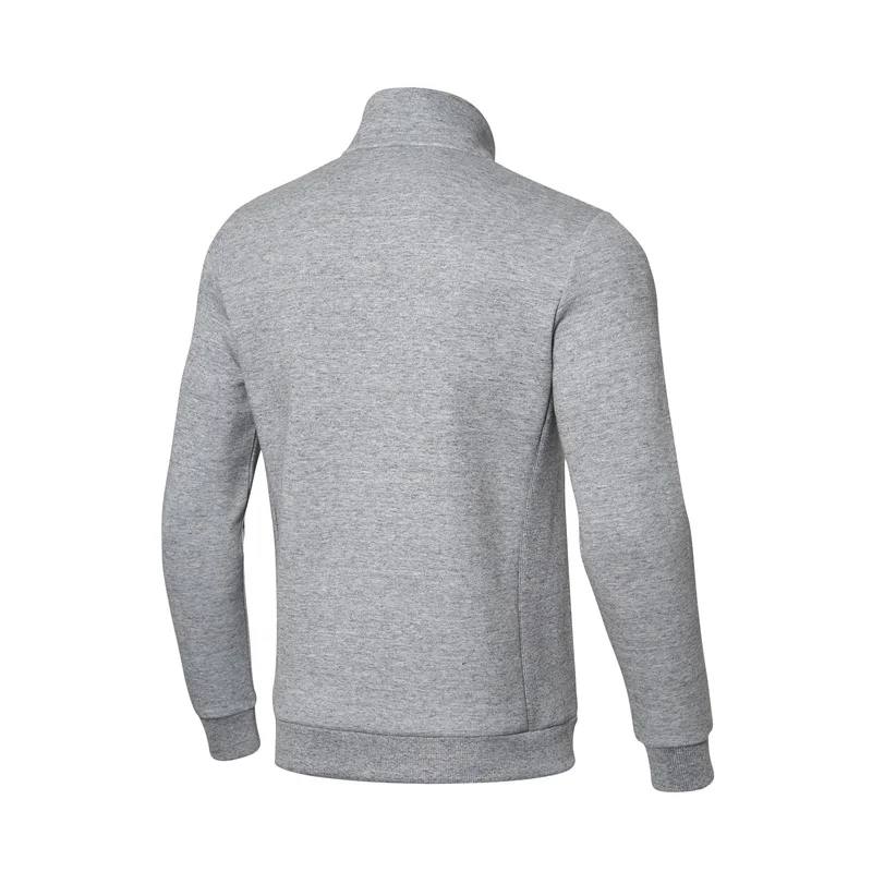 Li-Ning Мужская толстовка серии Уэйд с полной молнией обычная посадка 66% хлопок 34%