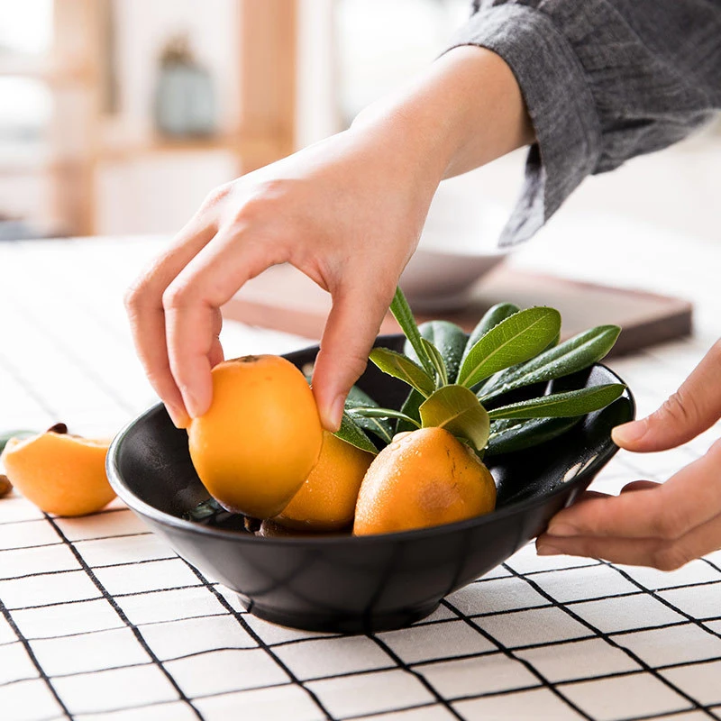 Керамическая миска для супа салат косая рта ресторан горячий горшок миски еды