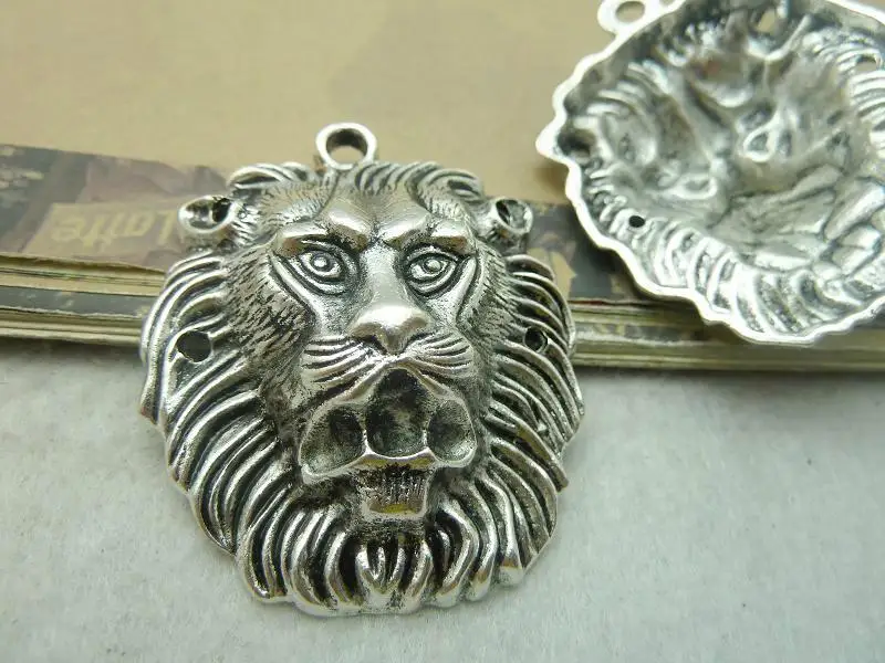 2 шт. подвески в виде головы льва|jewelry club|charmed circle jewelryjewelry beads charms |