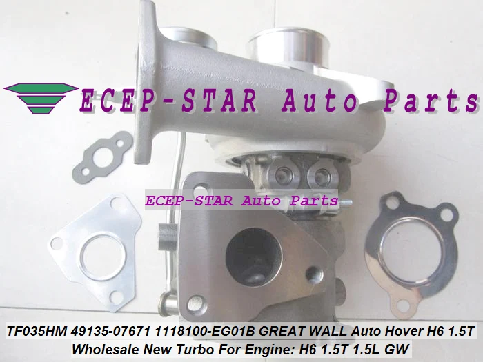 Турбо TF035HM 49135 07671 07672 1118100 EG01B 1118100EG01B для GREAT WALL 1 5 л GW Auto Hover H6 T 4G15T|turbocharger passat|turbocharger