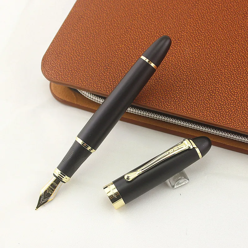 

high quality jinhao X450 Matte Black And Golden 0.5MM Nib fountain pen ink Office Student Study Writing Gifts