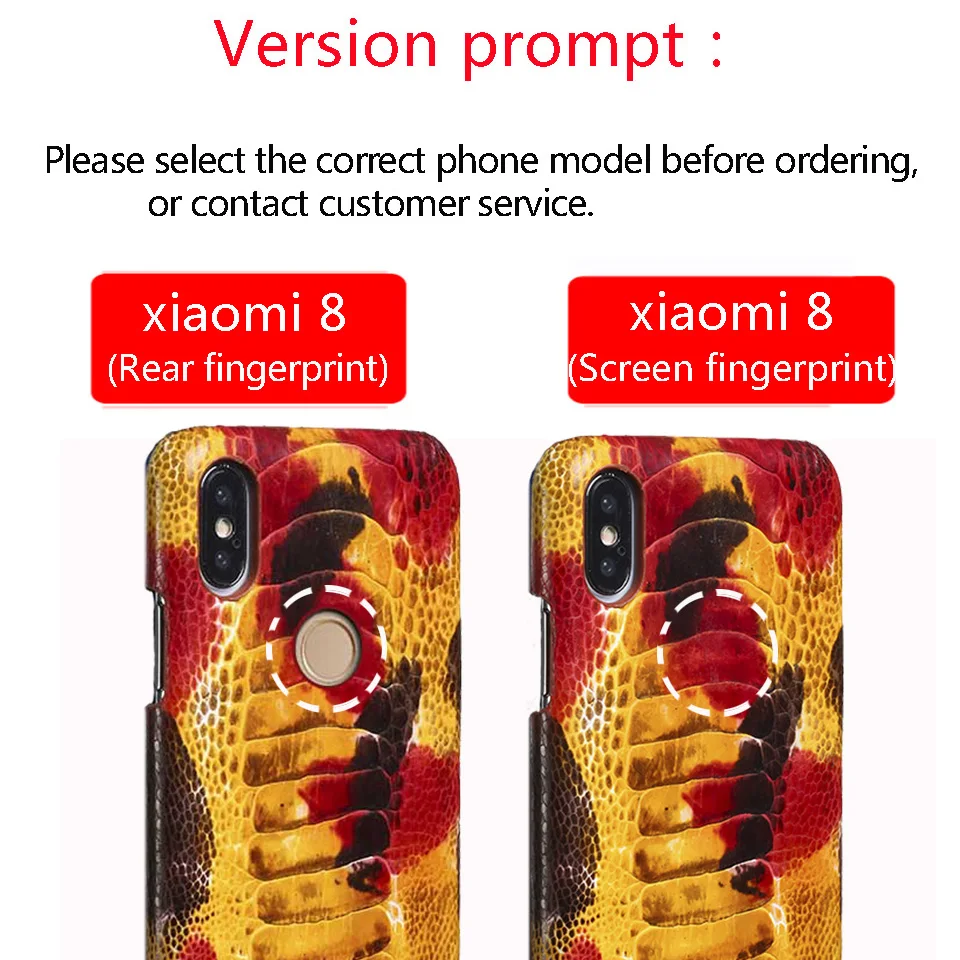 Чехол для телефона из кожи страуса xiaomi 8 настоящий кожаный чехол мобильного