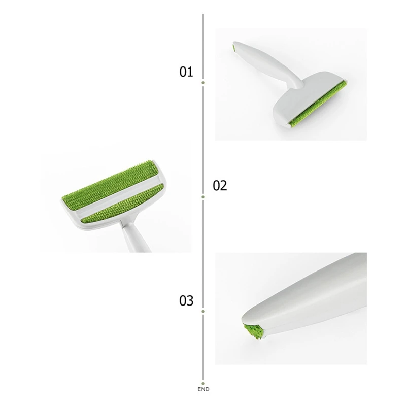 

Portable Dog Hair Remover Cat Brush Grooming Tools Reusable Lint Brush For Cleaning Pet Hair/Dust On Furniture/Clothes