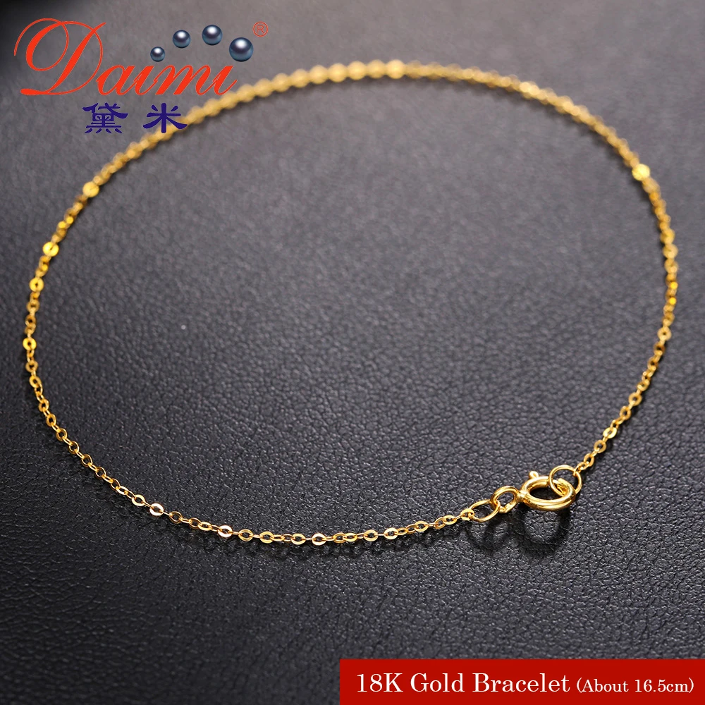 

Женский браслет из чистого золота DMBGC002, 18K