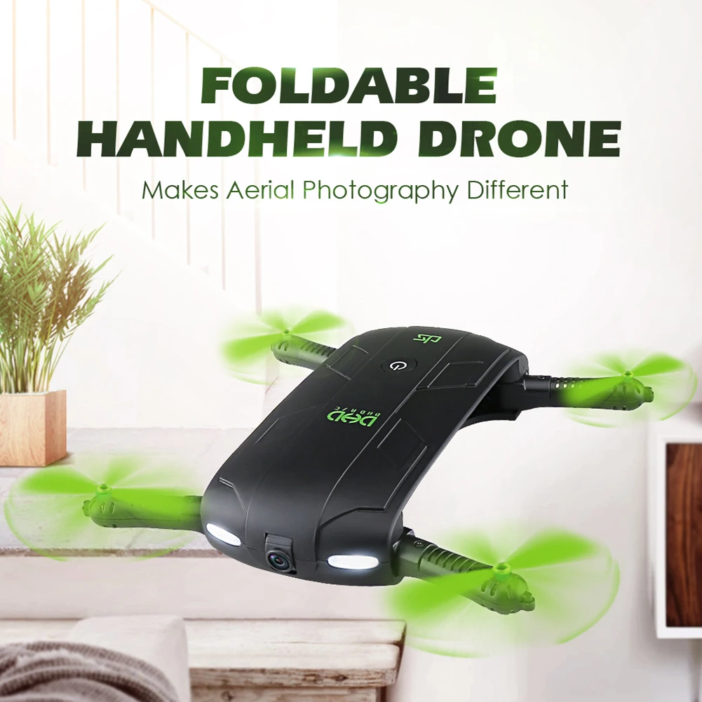 DHD D5 Wi Fi 0.3MP hd камера Дрон складной карманный Квадрокоптер с 6 осями и функциями 4CH