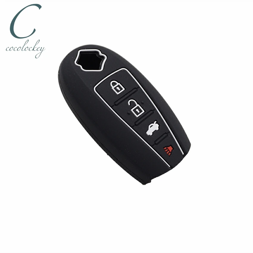 Cocolockey чехол для ключей Fob автомобильный 2010 2012 suzuki kizashi 4 кнопки умный ключ