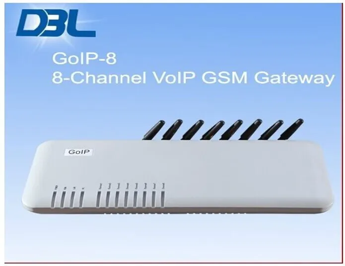 GSM шлюз GoIP VoIP вход 8 Каналы с SMS Поддержка + Встроенный Шифрование SIP база (Quad band