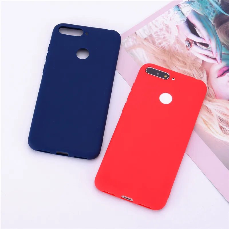 Чехлы для Huawei Honor 7C чехол honor на заднюю панель 5 7 дюйма из мягкого ТПУ чехлы