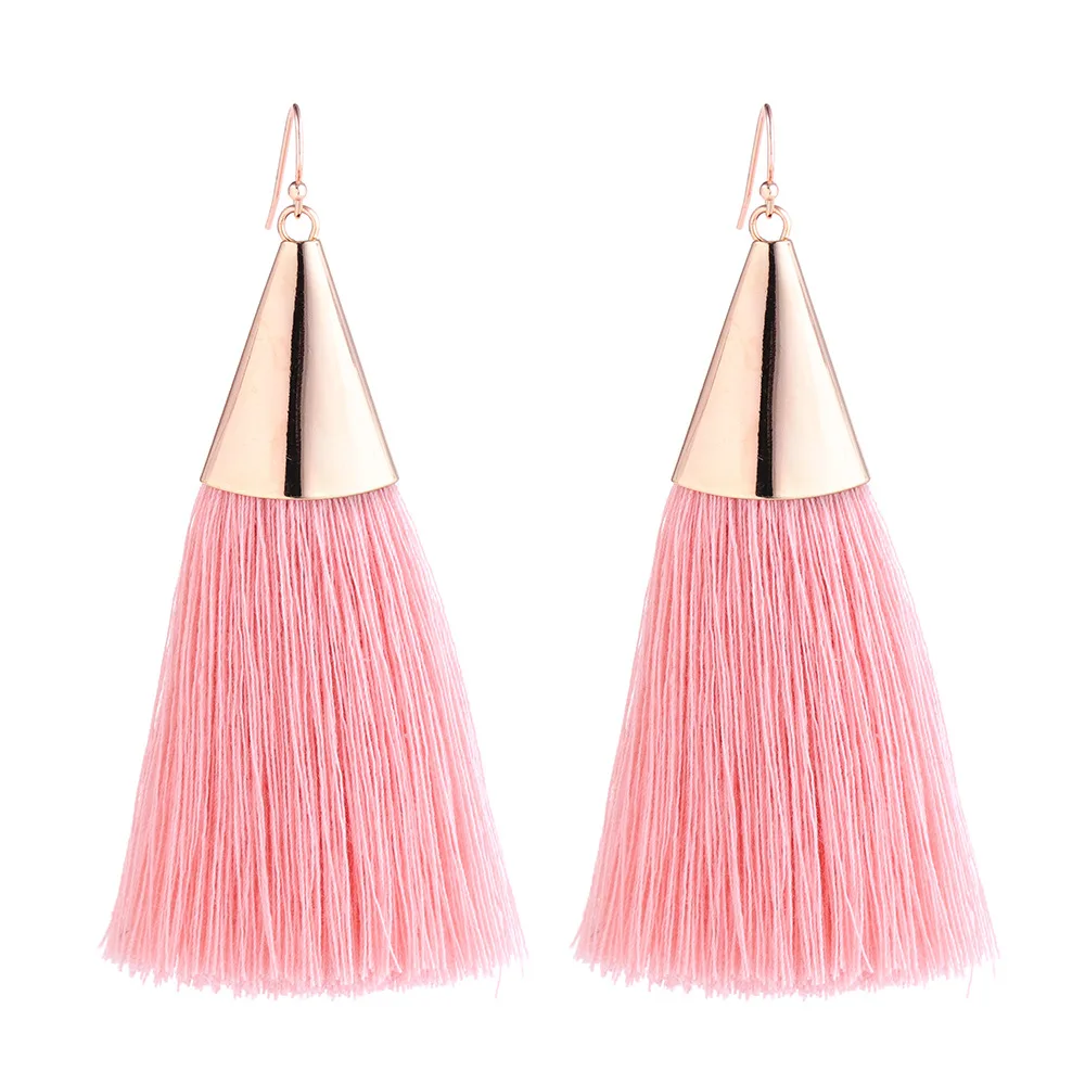 Серьги для Для женщин серьги Boho кисточкой Pendientes oorbellen Brinco Brincos колошения чешского