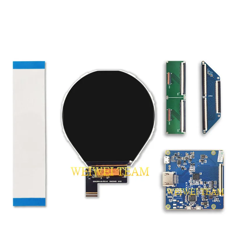 Круглый ЖК дисплей 3 4 дюйма TM034XVZP01 двойной экран 800x800 для платы водителя MIPI умных