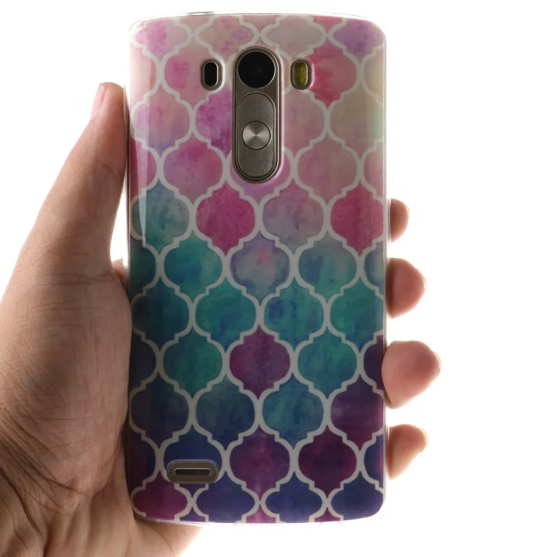 Fashion Soft TPU Case For LG G3 Mini G3S S Beat D722 D724 D725 D728 Transparent Silicone Cover Cases G3s |