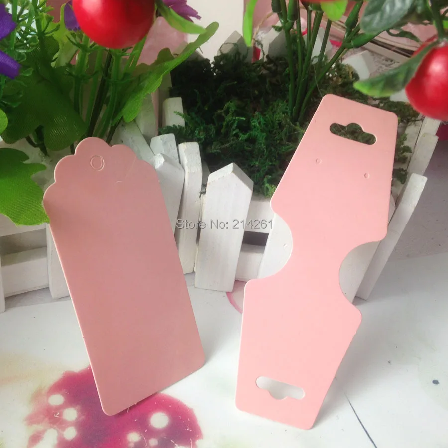 Розовый Diy ожерелье карта серьги подвешенная бирка 1 лот = 5 предметов комплект