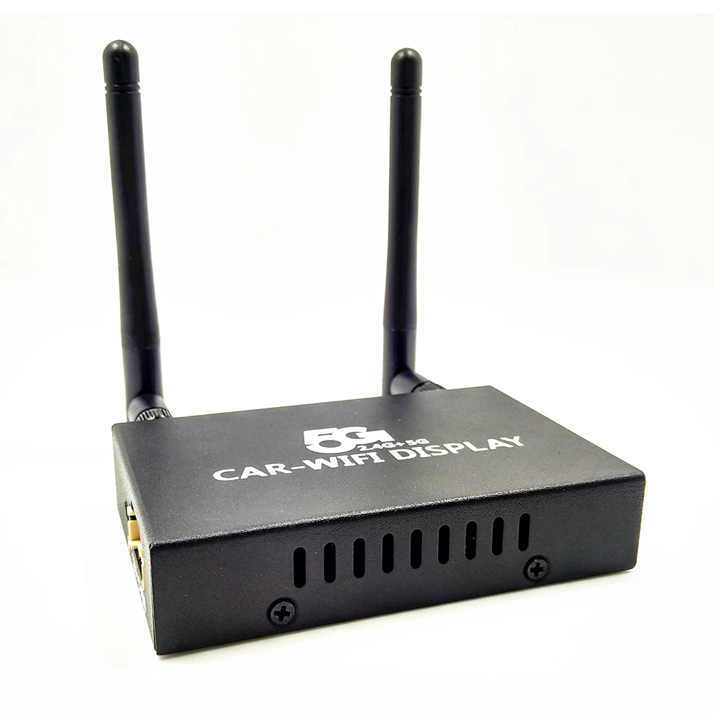 Автомобильный wi fi дисплей с двойной антенной 2 4G + 5G wifi экран зеркало коробка