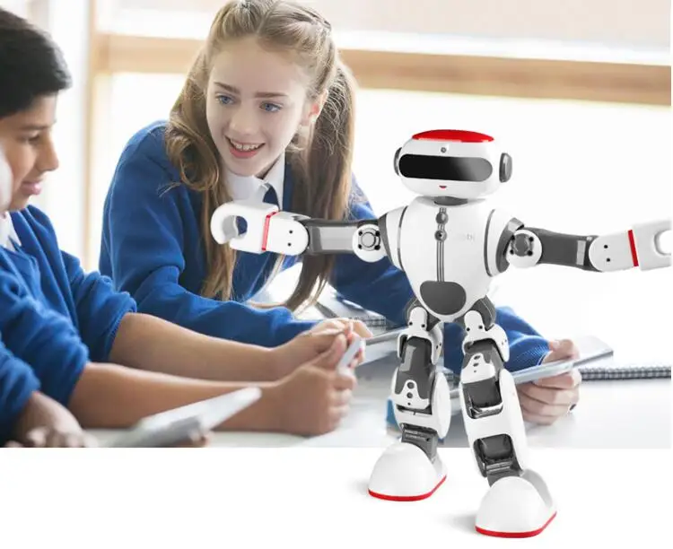 WLtoys F8 Доби Интеллектуальная RC робот гуманоид умный голос приложение Управление