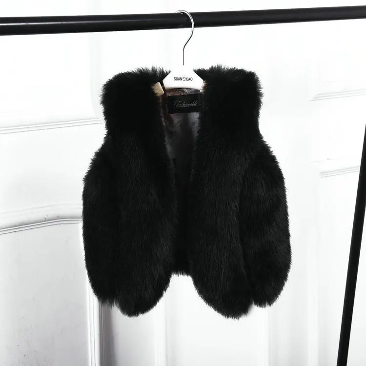 Зимняя верхняя одежда для девочек пальто Осень зима 2017 жилет из искусственного