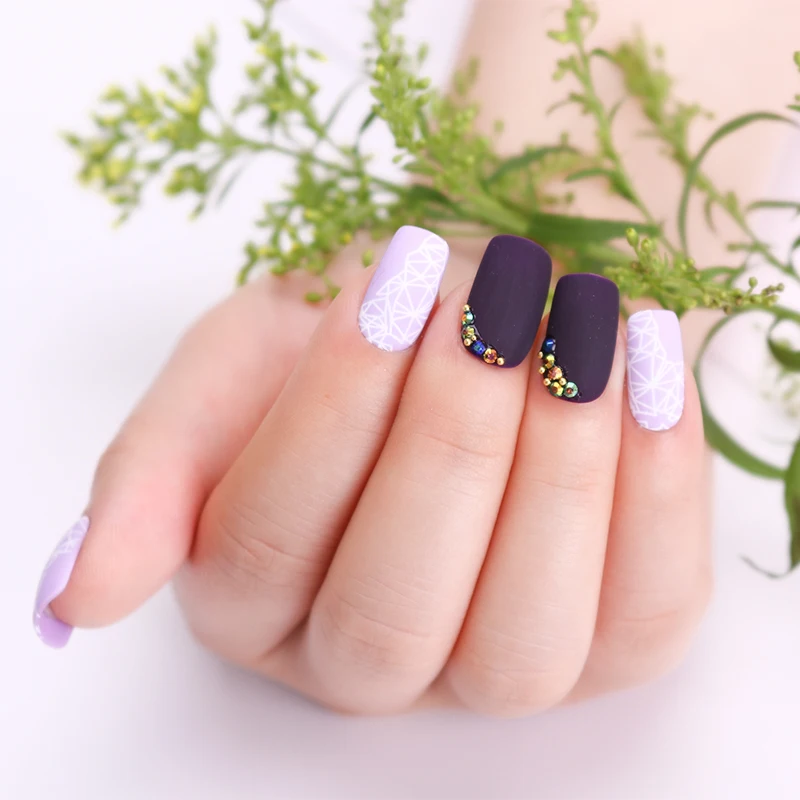 BORN PRETTY хамелеон Стразы для ногтей 2 мм Красочные черные плоские мини 3D DIY Дизайн
