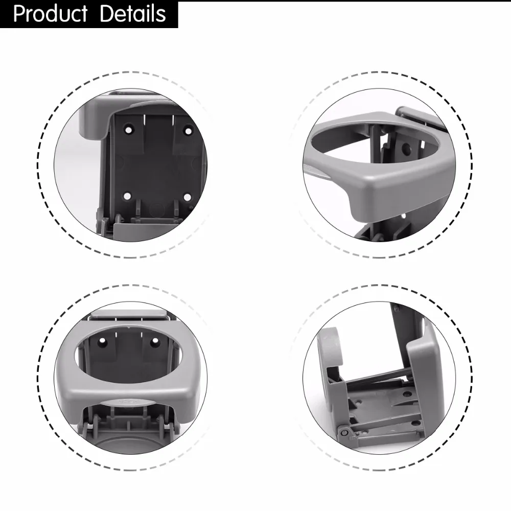 

ALLOMN Universal Auto Car Drink Cup Holder Organizer Cup Holders Car Air Condition Vent Outlet Can Water Bottle Cup Mount Holder