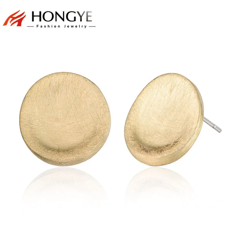 HONGYE простые классические ювелирные изделия золото/серебро/розовое золото цвет