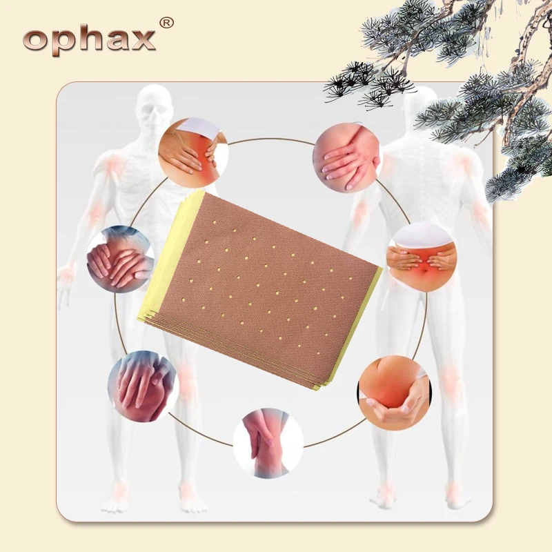 OPHAX 5 шт/1 мешок китайские травяные пластыри медицинские пластыри для сустава назад наколенник патч рельефная мышца артрит перечный пластырь