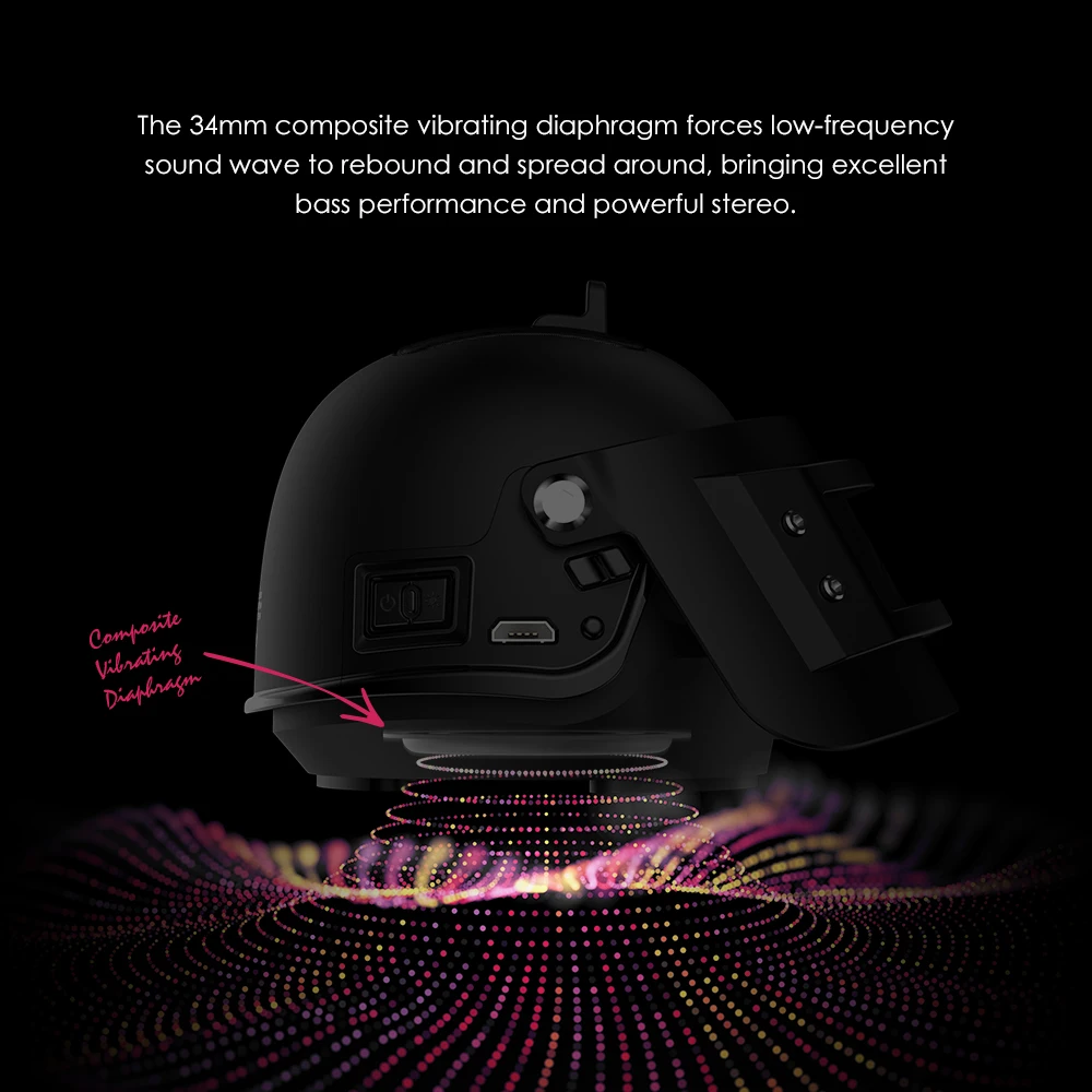 GameSir GB98K портативный Bluetooth динамик Портативный беспроводной громкий звуковая