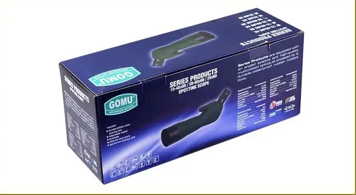 Бренд GOMU 20 60x60 HD зум Высококачественная Точная точечная труба телескоп штатив