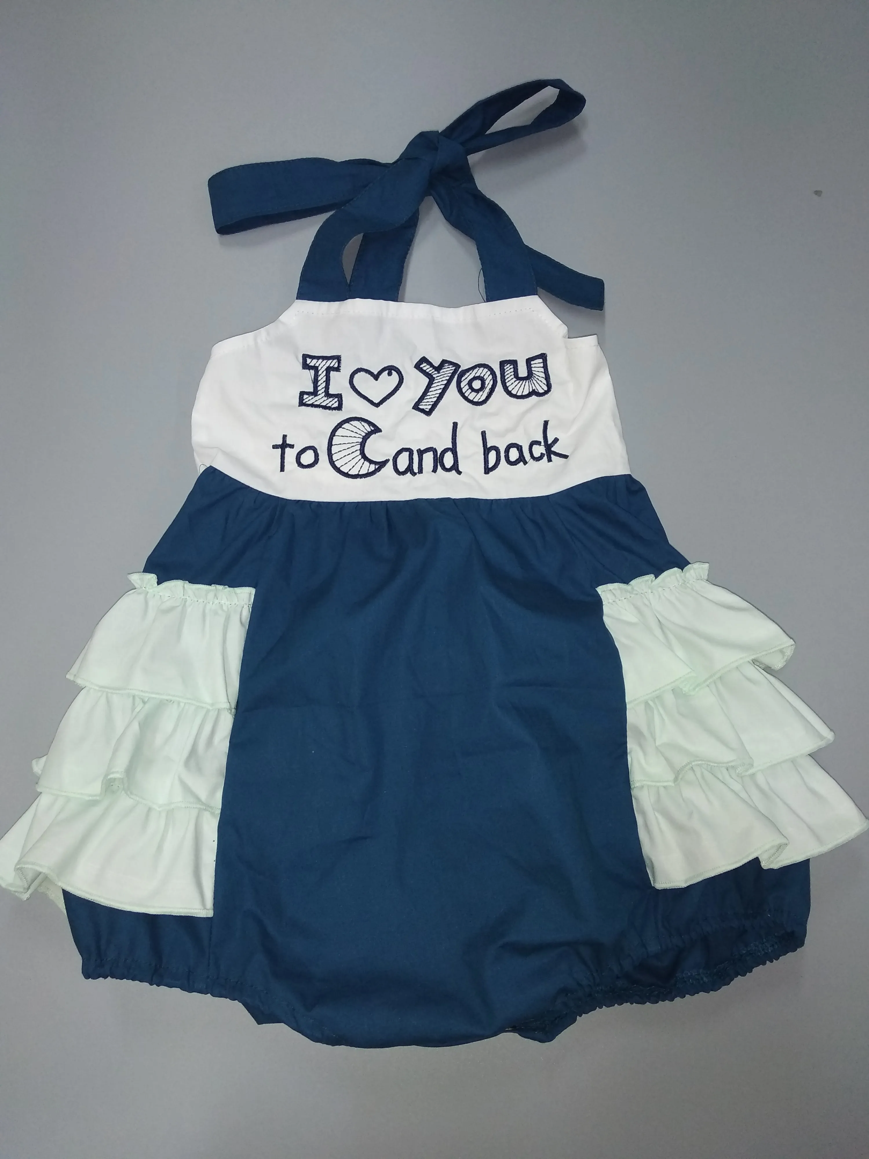 CONICE NINI/модный дизайн Детский комбинезон с вышивкой для девочек вязаный хлопковый