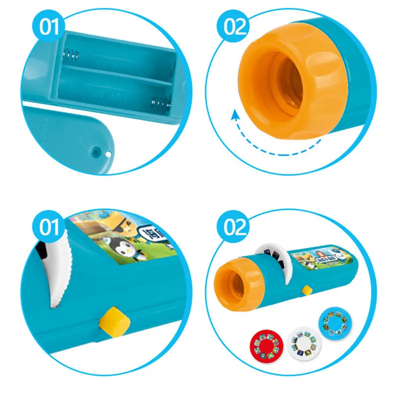 Детский спальный Сказочный подводный проектор светильник вспышка лампа звезда