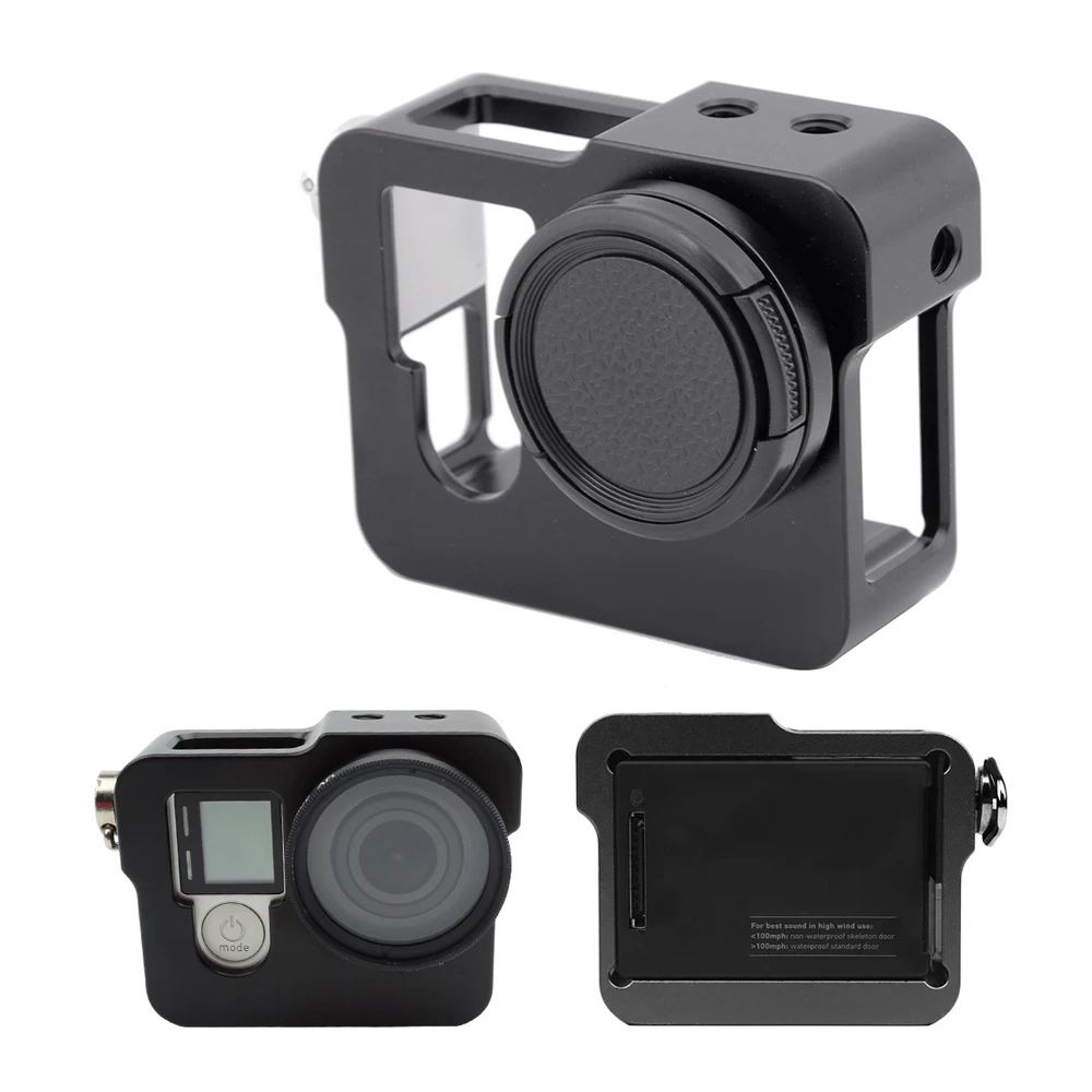Многофункциональный алюминиевый защитный чехол рамка для камеры GoPro Hero 4 Black с УФ