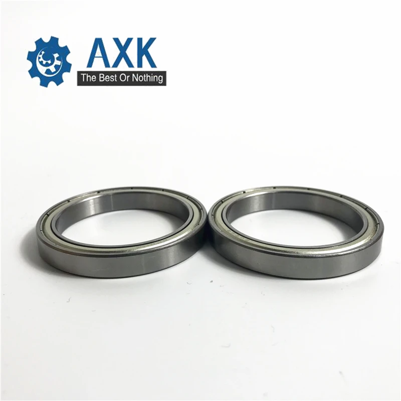 6810ZZ 2 шт. ABEC-1 6810 ZZ 50x65x7 тонкий раздел глубокий паз шарикоподшипник 61810 AXK подшипники
