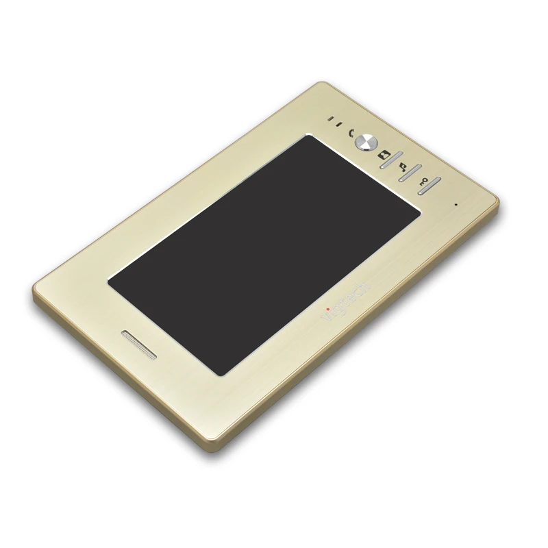 Vigtech домашняя " видеодомофон система дверного телефона с 1 золотой монитор 1 RFID считыватель карт HD дверной звонок камера