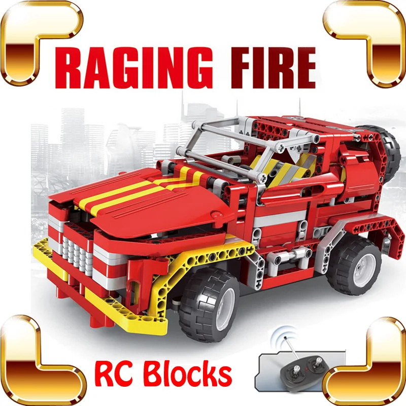 Новая идея подарок бушующее пламя 4CH блоки джип автомобиль электрические