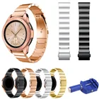 Ремешок для часов Samsung Galaxy, 42 мм, металлический браслет из нержавеющей стали для Samsung Gear Sport Band с инструментом