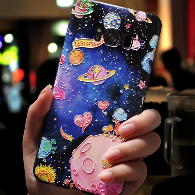 Space Planet Case For honor 9 lite 8 Huawei Nova 3i Mate 20 pro Cases Soft Cover for huawei P9 mate10 caso de Lite Funda |
